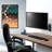 ELG F410 Full Motion Swivel Monitor Desk Wall Mount Arm Stand Gas Spring for 17”-35” VESA Screen