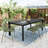 Patio Dining Chairs Stackable Chairs With Breathable Design Modern Simple Art Style (Set Of 2),Metal Legs+Plastic Backrest,Green-912249241
