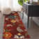 Davonda Washable Floral Indoor Rug