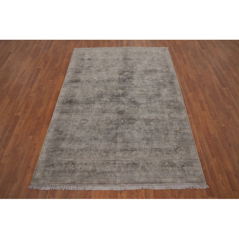 Tapis oriental fait à la main Oushak 6 x 8