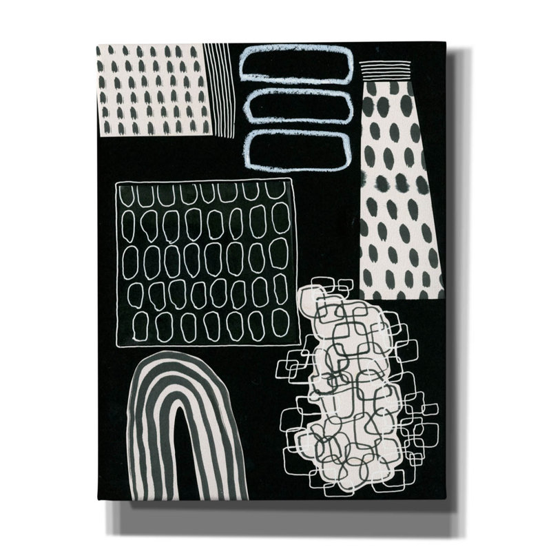 «B&W Fun VII» par Regina Moore, H 34 po x l 26 po x P 1,5 po