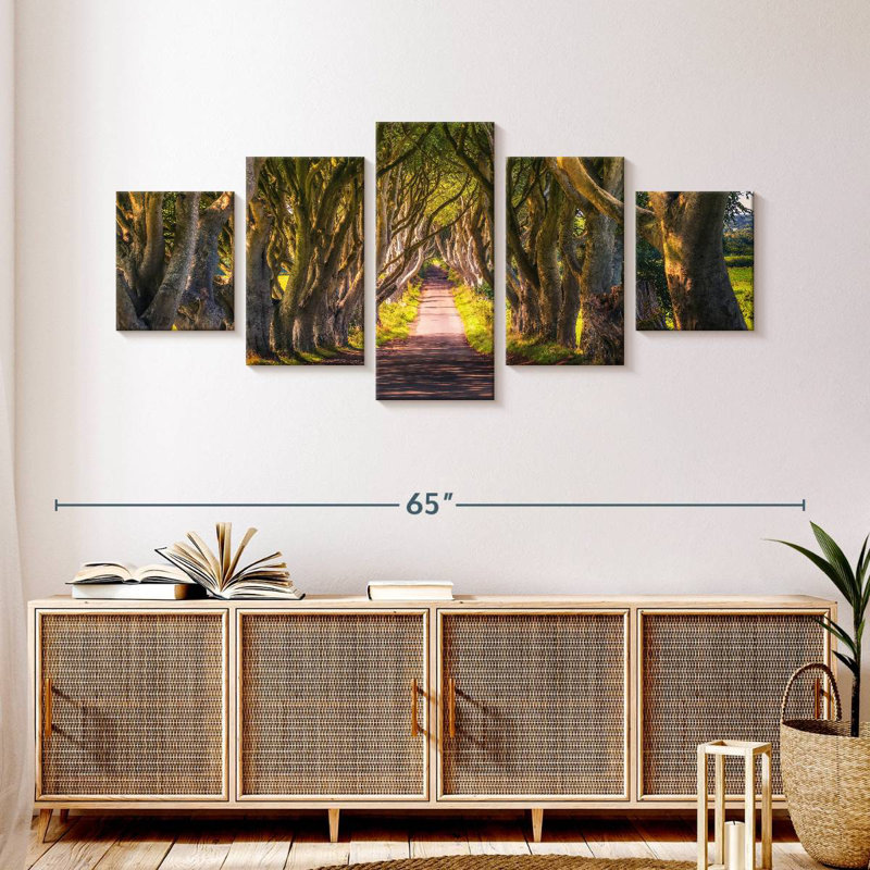 Tree Tunnel, 24" H x 55" W