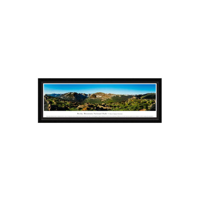 Impression panoramique de Rocky Mountain National Park, Forest Canyon