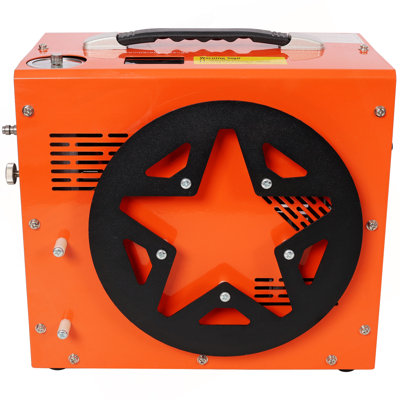 PCP Air Compressor, 4500PSI/30Mpa Portable PCP Airgun Compressor With Built-In Power Converter, Auto-Stop DC12V/AC120V Oil & Water-Free Air Rifle, Paintball And Scuba Tank Compressor Pump