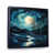 Black Floater Framed