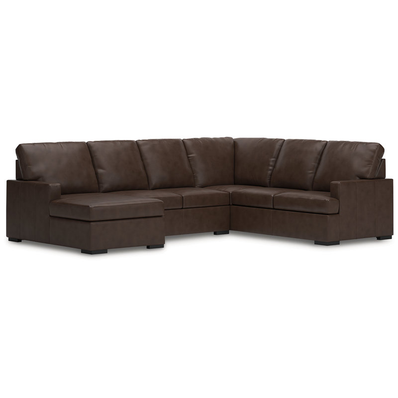 Modern Day 3-Piece Sectional With Chaise, Right Hand Facing