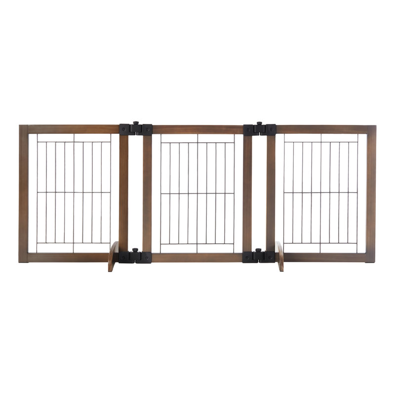 WIDE VERSA-LOCK FREESTANDING PETGATE