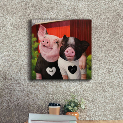 BFF par Lucia Heffernan - reproduction d'art sur toile tendue