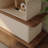 Modern simple and luxurious bookcase