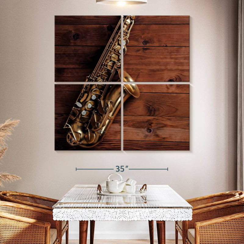 Abarca Saxophone On Wood