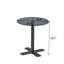 Katsura 18.89'' Glass Top Console Table-1341513941-1341513936