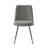 Caiddie Fabric Dining Chair with Steel Legs-1361883597