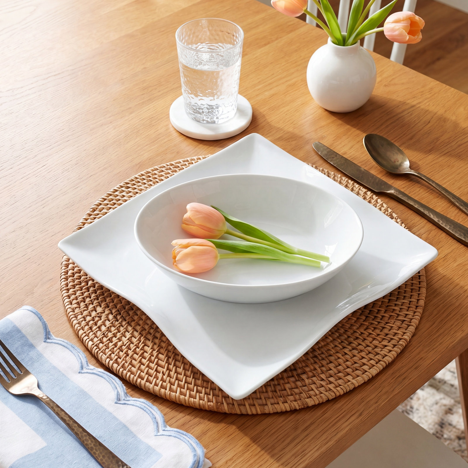 Everyday White 2-Piece Serving Set