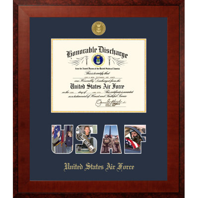 Air Force Discharge Honours Picture Frame