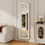 Fabric Leaning and Freestanding Full Length Mirror-1960906028-1960906033