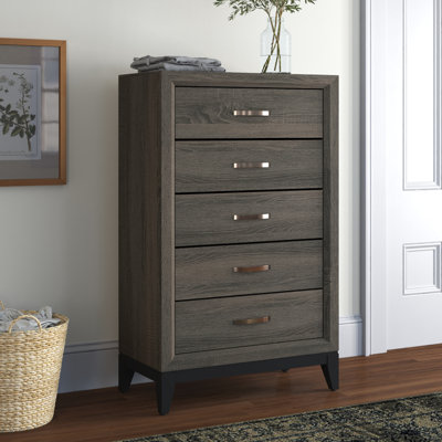 Commode 5 tiroirs Aayisha en Valdemar