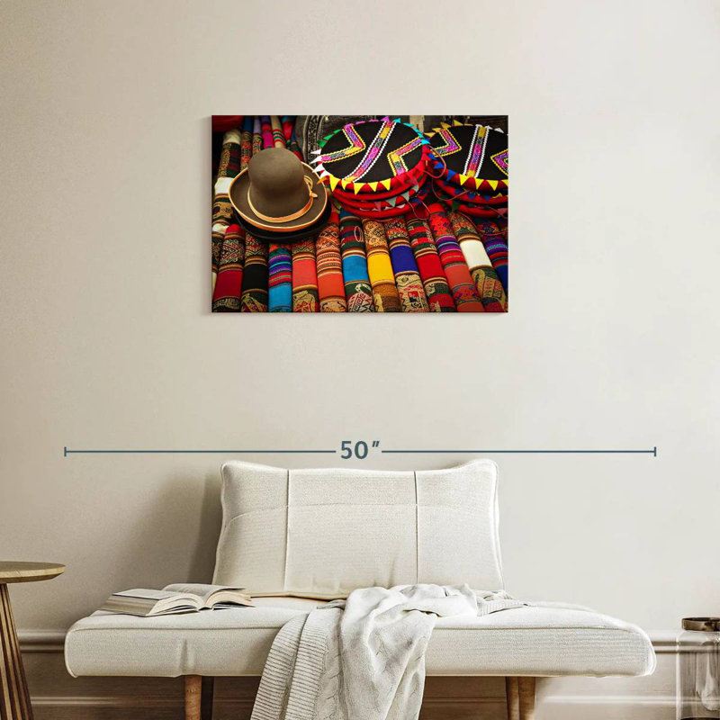 Textiles péruviens Kerner, H 20 po x l 30 po