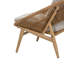 Chaise longue d'extérieur en osier de style papasan Cyril, ensemble de 1-680602650
