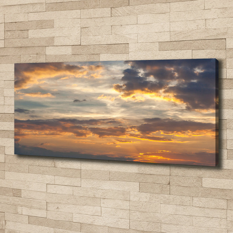 Sunset - No Frame Print on Canvas