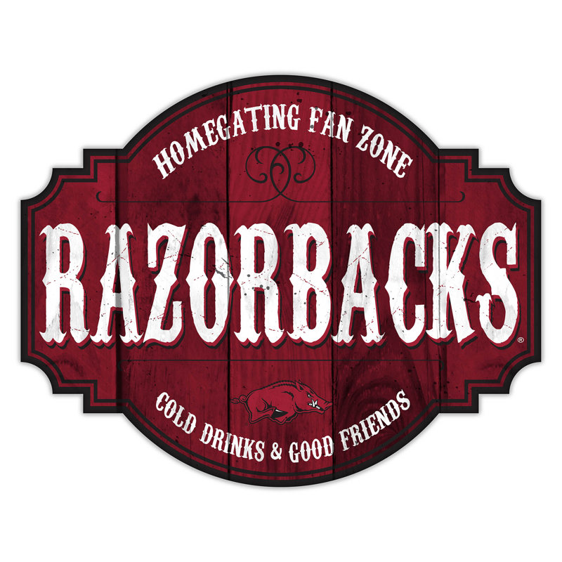Entertainment Wall Decor, University of Arkansas