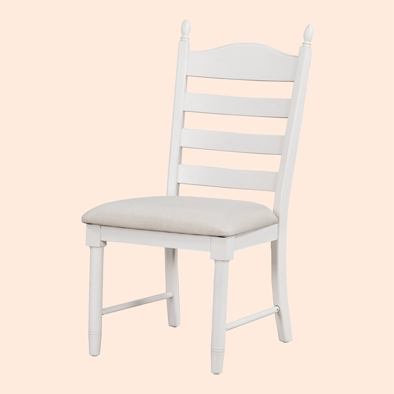 Ensemble repas rond 58 po Coulmann, Blanc antique, Blanc antique