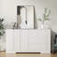 Buffet de cuisine avec rangement - armoire blanche Ample Space Buffet Réglable Diviseurs Solution