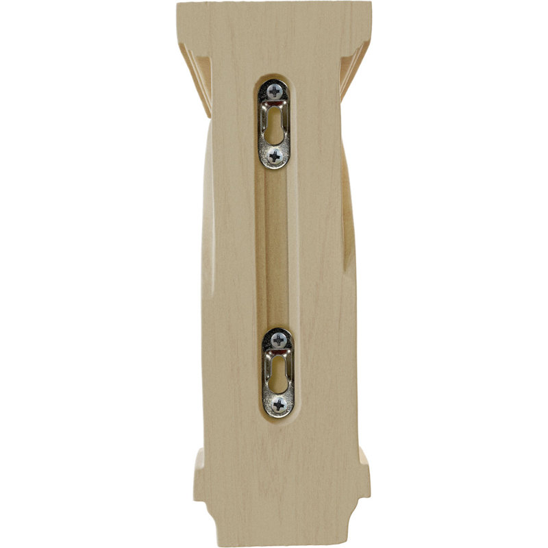 Support en bois / corbeau H 9 po x l 3,25 po x P 5 po, Hévéa