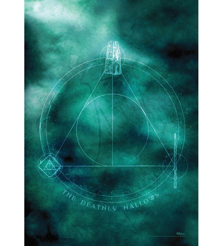 « deathly hallows », impression Harry Potter