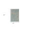 3' X 4' Teal Polypropylene Area Rug