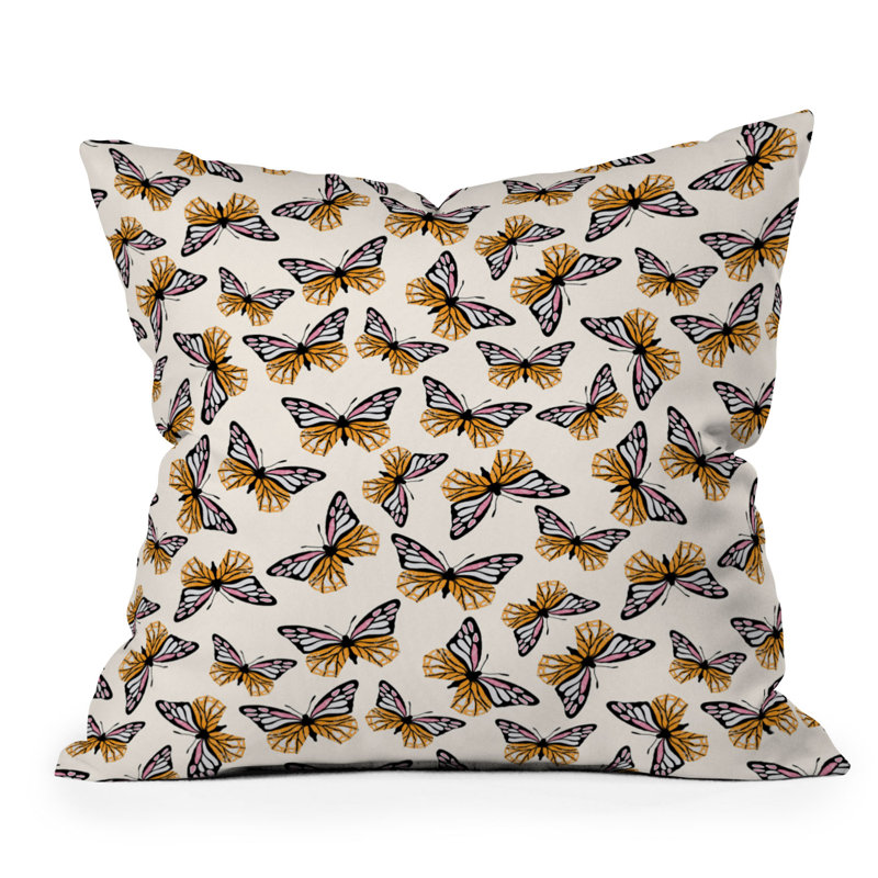 Coussin décoratif intérieur / extérieur Insvy Abstract, H 18 po x l 18 po