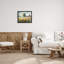 Ba-667-Floater Barn In Meadow, peinture encadrée sur toile par Ramona Murdock, peinture-97261554-97261556