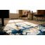 Tapis crème à motif chinois de couleur crème