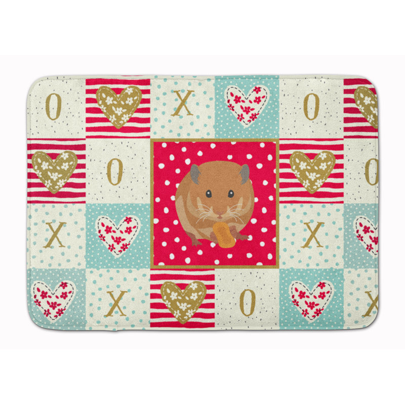 Tapis de cuisine à mousse mémoire teddy bear Amedea