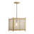 Stinnett 1-Light Pendant in Warm Brass
