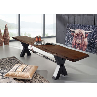 Solid Wood Bench