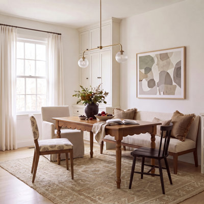 Laverle Hand Woven Medallion Jute Rug