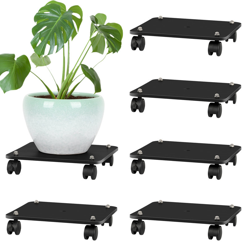 Support pour plante Marhta, Noir
