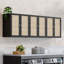 Ensemble d'armoires murales en rotin 71 po-114362841