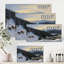 Vue sur les sommets enneigés - Peinture sur toile-59915927-59970003