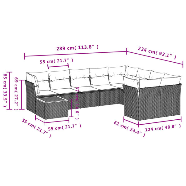 Dimensions du produit