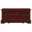 Commode rectangulaire en cèdre brun chaud