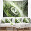 Tapisserie d’une soucoupe pour volant abstrait-28498475