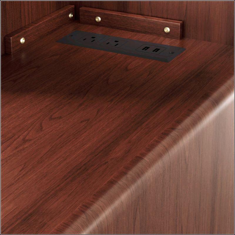 Table de bout avec tiroirs
