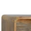 10.00cm W Solid Wood Bedside Table