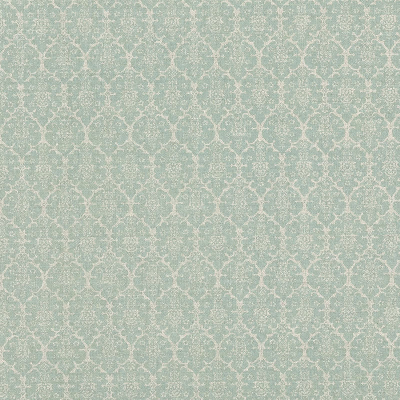 Tissu Schumacher x Veere Grenney Burley, Aigue-marine