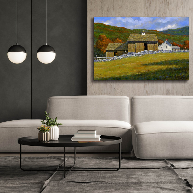 Toile épique «The Vermonter» par Michael Fratrich, 60 po x 40 po
