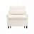 Corduroy Fabric Accent Club Armchair with a pillow-972581215