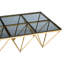 Redd 120cm Glass Top Console Table