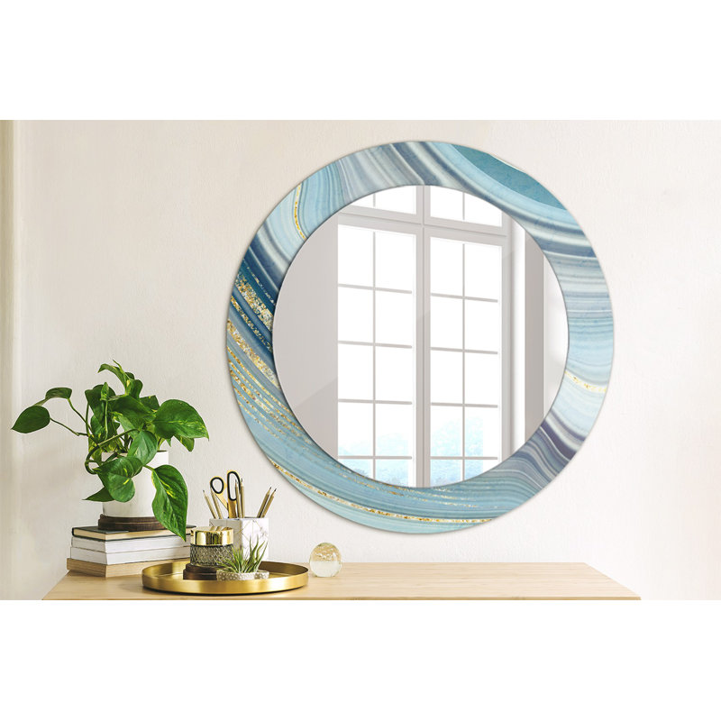 Huldar Glass Flat Wall Mirror