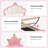 Bed Frame With Led Lights, Girls Full Bed With Princess Crown, Led Velvet Upholstered Platform Bed Frame With Adjustable Headboard, No Box Spring Needed-2083752672